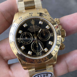 Rolex Cosmograph Daytona M116508-0016 Clean Factory Diamond-set Dial Replica Watch