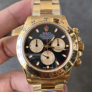 Rolex Cosmograph Daytona M116508-0009 Clean Factory Yellow Gold Replica Watch
