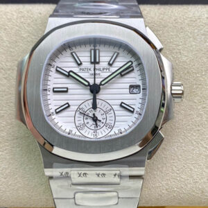 Patek Philippe Nautilus 5980/1A-019 3K Factory V2 Stainless Steel Replica Watch