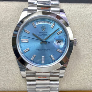 Rolex Day Date 228206 EW Factory Ice Blue Dial Replica Watch