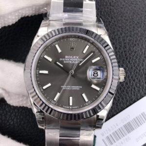 Rolex Datejust M126334-0013 VS Factory Grey Dial Replica Watch