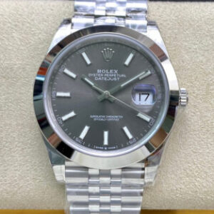 Rolex Datejust M126300-0008 VS Factory Gray Dial Replica Watch