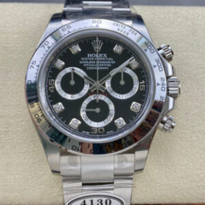 Rolex Cosmograph Daytona M116509-0055 Clean Factory Black Dial Replica Watch