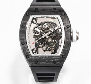Richard Mille RM055 NTPT BBR Factory Black Rubber Strap Replica Watch