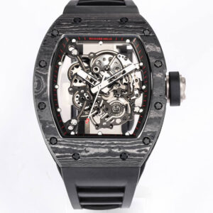 Richard Mille RM055 NTPT BBR Factory Black Carbon Fiber Dial Replica Watch