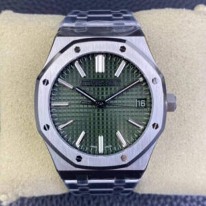 Audemars Piguet Royal Oak 15510ST.OO.1320ST.04 ZF Factory Green Dial Replica Watch