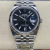 Rolex Datejust M126234-0015 36MM Clean Factory Black Dial Replica Watch