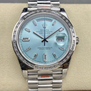 Rolex Day Date M228396TBR-0002 GM Factory Diamond Bezel Replica Watch